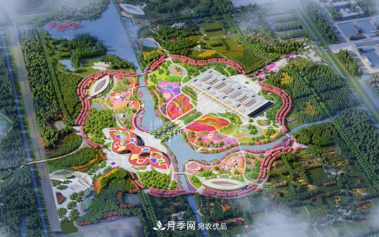 第十屆中國花博會(huì )主要建設項目年底完工，明年3月24日試開(kāi)園(圖2)
