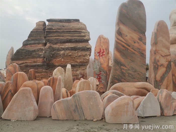 晚霞紅景觀(guān)石的用途(圖1)