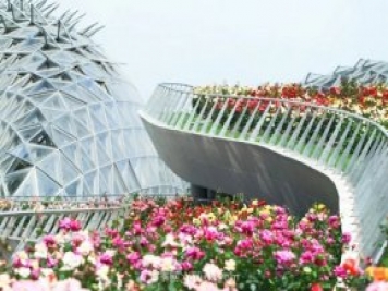 辰山植物園 現代月季之路