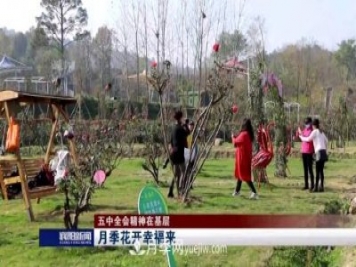 襄陽(yáng)發(fā)揚五中全會(huì )精神 發(fā)展月季產(chǎn)業(yè)花開(kāi)幸福來(lái)