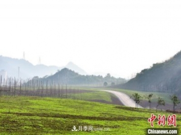 重慶南山閉礦區變身綠色生態(tài)游園