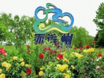 濱州市花月季五月盛放 扮靚城區邀君共賞